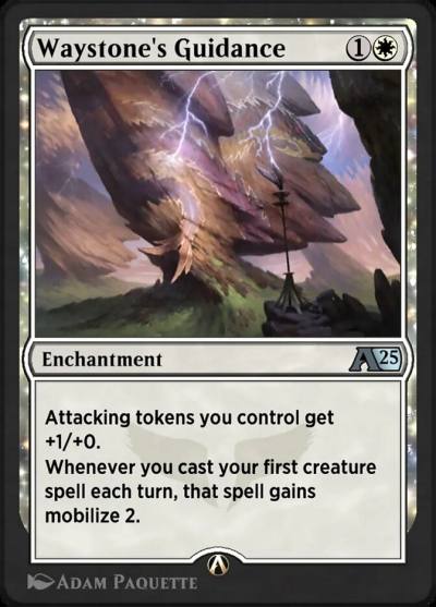 Waystone's Guidance YTDM-3 Alchemy: Tarkir Magic card
