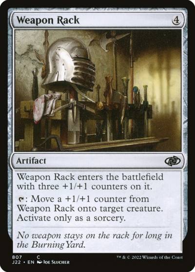 Weapon Rack J22-807 Jumpstart 2022 Magic card