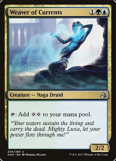 Weaver of Currents 209 Amonkhet Magic card