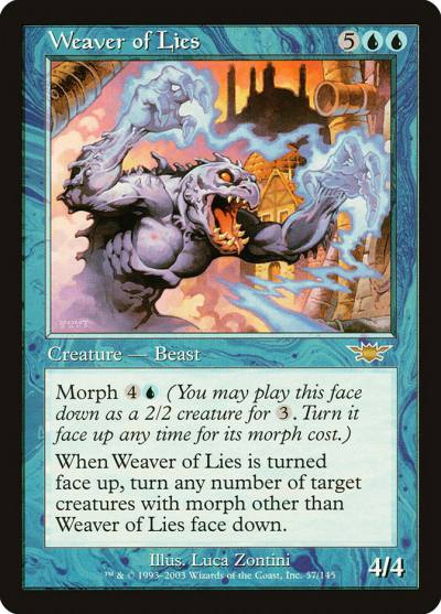 Weaver of Lies 57 Legions Magic card