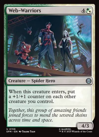 Web-Warriors SPM-159 Marvel's Spider-Man Magic card