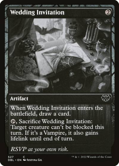 Wedding Invitation DBL-527 Innistrad: Double Feature Magic card