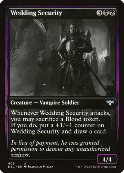 Wedding Security DBL-405 Innistrad: Double Feature Magic card
