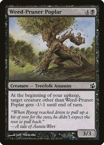 Weed-Pruner Poplar 83 Morningtide Magic card