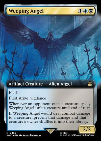 Weeping Angel WHO-453 Doctor Who Magic card