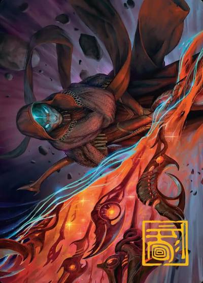 Weftstalker Ardent // Weftstalker Ardent AEOE-20 Edge of Eternities Art Series Magic card