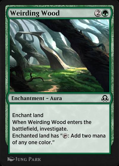 Weirding Wood SIR-226 Shadows over Innistrad Remastered Magic card