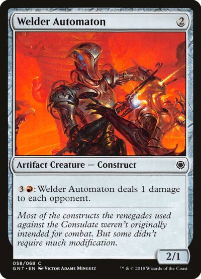 Welder Automaton GNT-58 Game Night Magic card