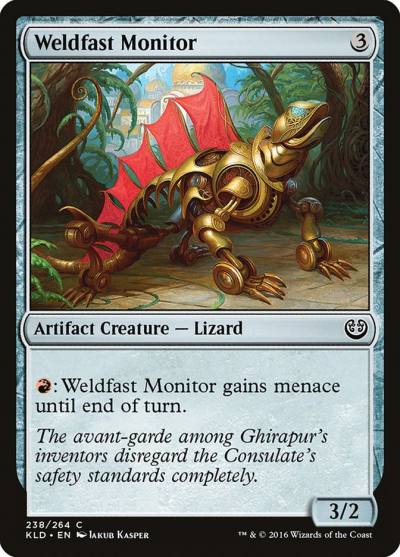 Weldfast Monitor KLD-238 Kaladesh Magic card