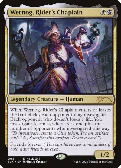 Wernog, Rider's Chaplain SLX-8 Universes Within Magic card