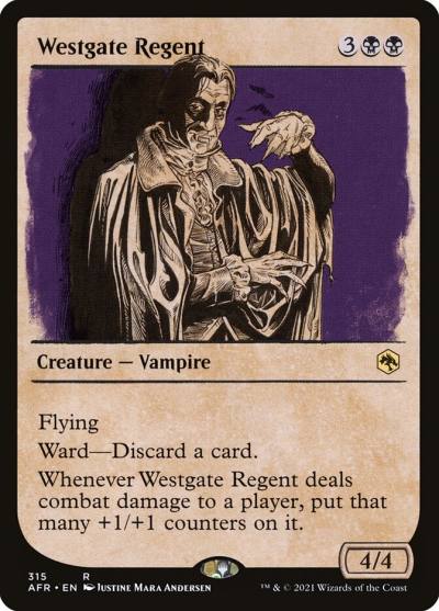Westgate Regent AFR-315 Adventures in the Forgotten Realms Magic card