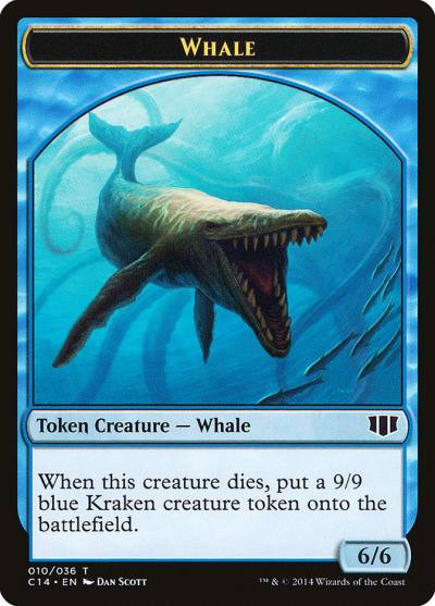 Whale TC14-10 Commander 2014 Tokens Magic card