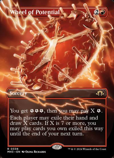 Wheel of Potential MH3-336 Modern Horizons 3 Magic card