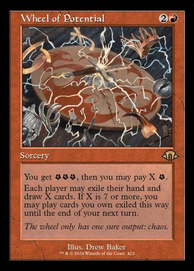 Wheel of Potential MH3-422 Modern Horizons 3 Magic card