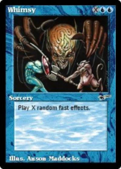 Whimsy PAST-10 Astral Cards Magic card