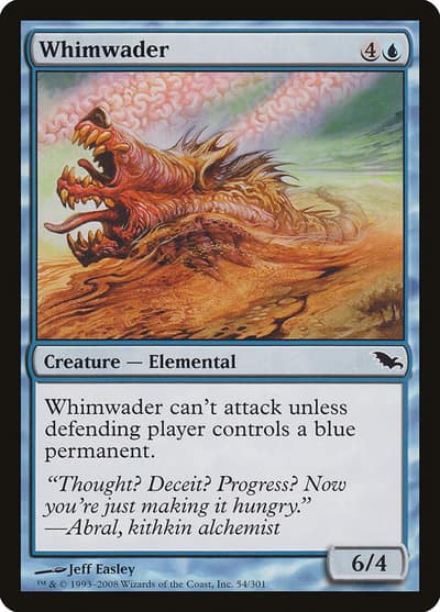 Whimwader 54 Shadowmoor Magic card