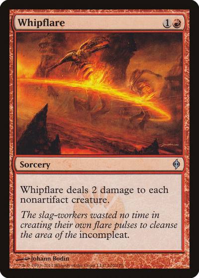 Whipflare NPH-102 New Phyrexia Magic card