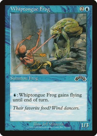 Whiptongue Frog EXO-52 Exodus Magic card