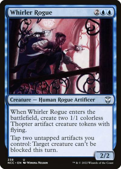 Whirler Rogue NCC-238 New Capenna Commander Magic card