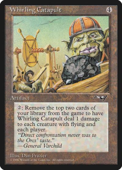 Whirling Catapult ALL-136 Alliances Magic card