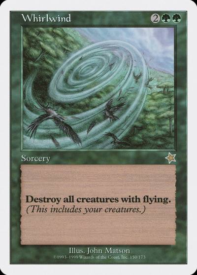 Whirlwind S99-150 Starter 1999 Magic card