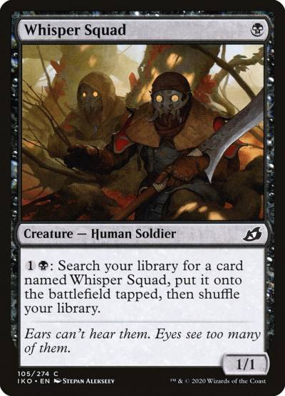 Whisper Squad IKO-105 Ikoria: Lair of Behemoths Magic card