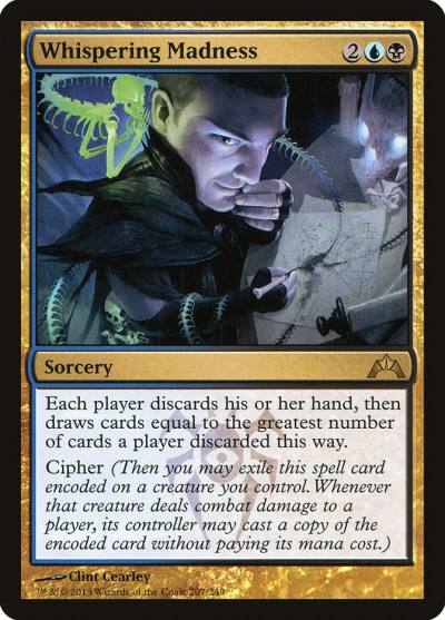 Whispering Madness GTC-207 Gatecrash Magic card
