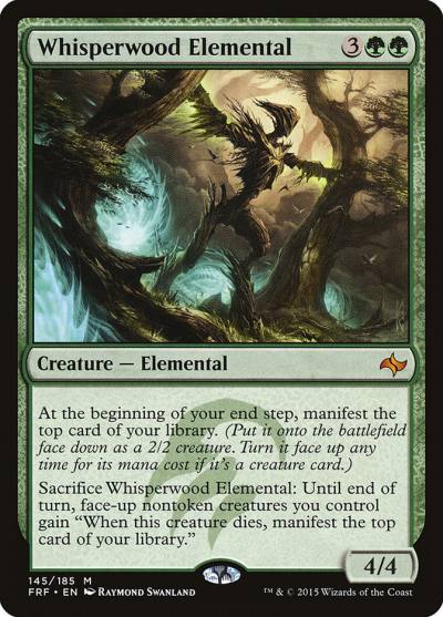 Whisperwood Elemental FRF-145 Fate Reforged Magic card