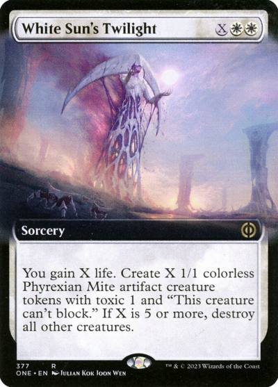 White Sun's Twilight ONE-377 Phyrexia: All Will Be One Magic card