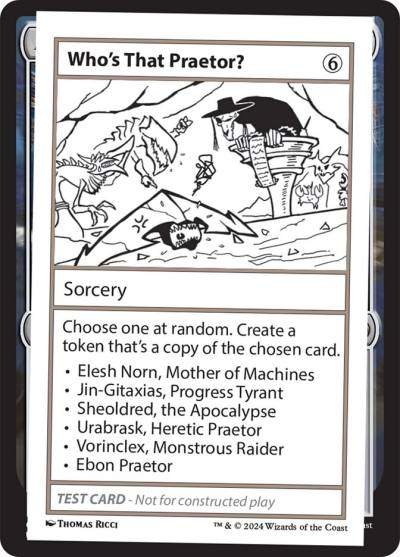 Who's That Praetor? MB2-506 Mystery Booster 2 Magic card