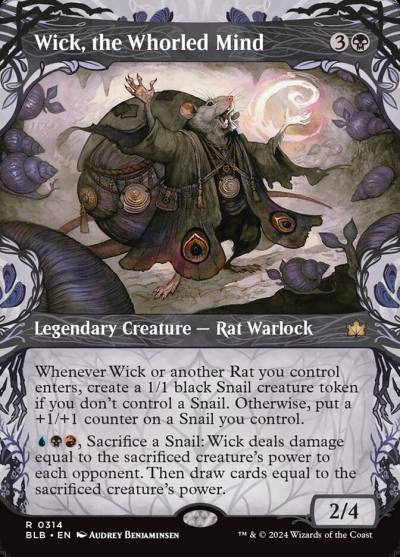 Wick, the Whorled Mind BLB-314 Bloomburrow Magic card