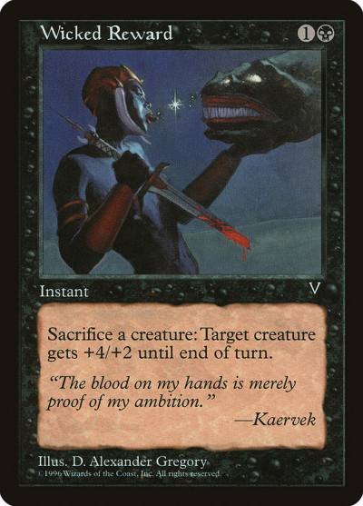 Wicked Reward MGB-7 Multiverse Gift Box Magic card