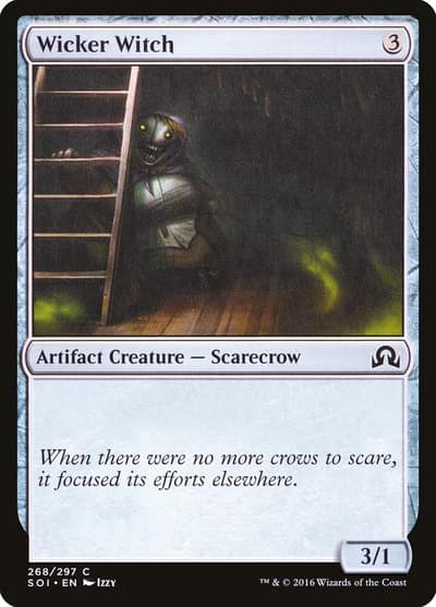 Wicker Witch 268 Shadows over Innistrad Magic card