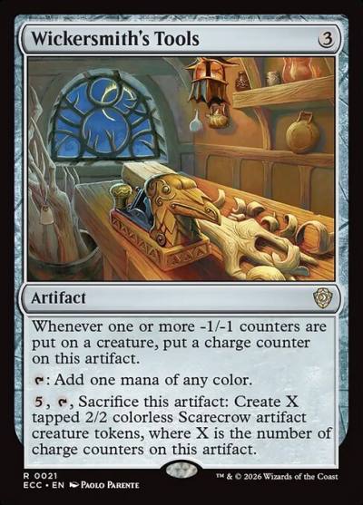 Wickersmith's Tools ECC-21 Lorwyn Eclipsed Commander Magic card