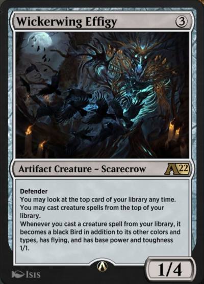 Wickerwing Effigy 61 Alchemy: Innistrad Magic card