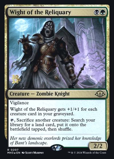 Wight of the Reliquary PMH3-207S Modern Horizons 3 Promos Magic card