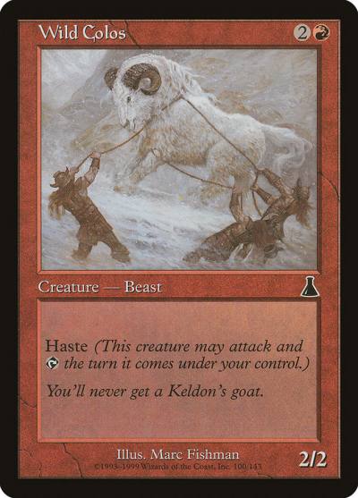Wild Colos UDS-100 Urza's Destiny Magic card