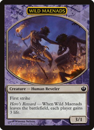 Wild Maenads TDAG-7 Defeat a God Magic card