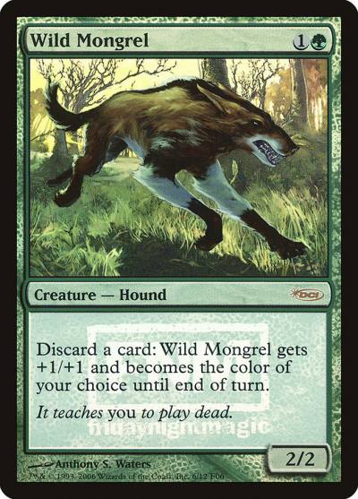 Wild Mongrel F06-6 Friday Night Magic 2006 Magic card