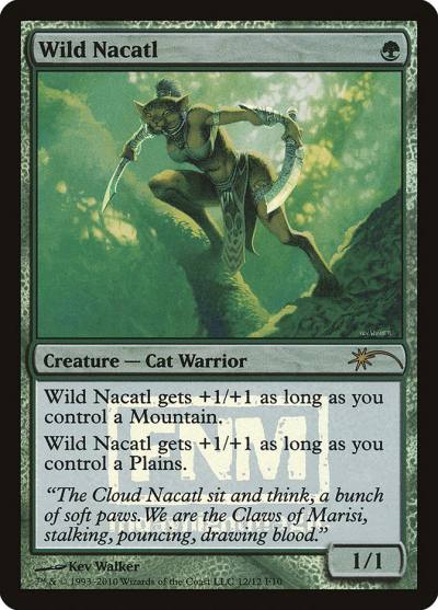 Wild Nacatl F10-12 Friday Night Magic 2010 Magic card