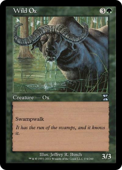 Wild Ox ME4-174 Masters Edition IV Magic card