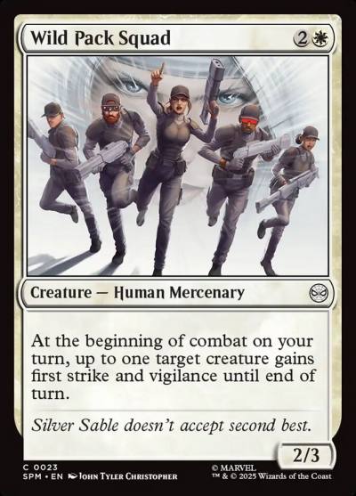 Wild Pack Squad SPM-23 Marvel's Spider-Man Magic card