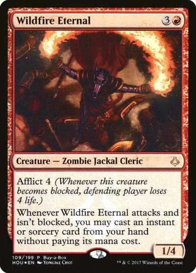 Wildfire Eternal PHOU-109 Hour of Devastation Promos Magic card