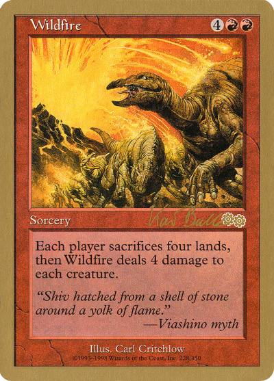 Wildfire WC99-KB228 World Championship Decks 1999 Magic card