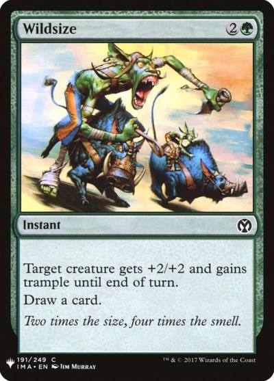 Wildsize PLST-IMA-191 The List Magic card