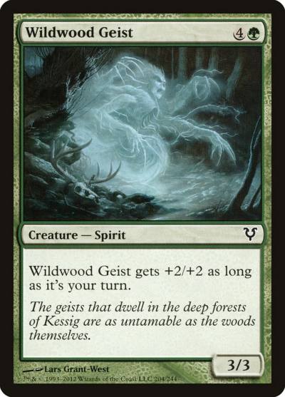 Wildwood Geist 204 Avacyn Restored Magic card