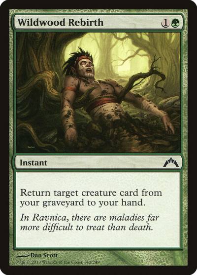 Wildwood Rebirth GTC-140 Gatecrash Magic card