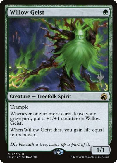 Willow Geist PMID-207P Innistrad: Midnight Hunt Promos Magic card