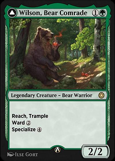 Wilson, Bear Comrade 19 Alchemy Horizons: Baldur's Gate Magic card
