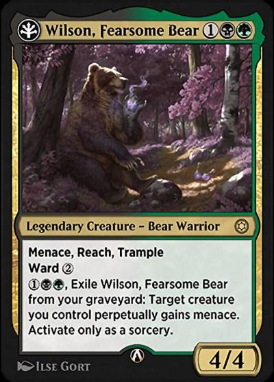 Wilson, Fearsome Bear 19b Alchemy Horizons: Baldur's Gate Magic card